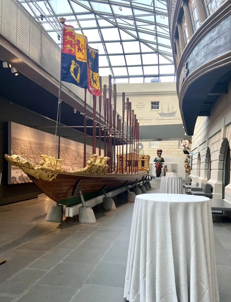 Reception at the National Maritime Museum with By Word of Mouth