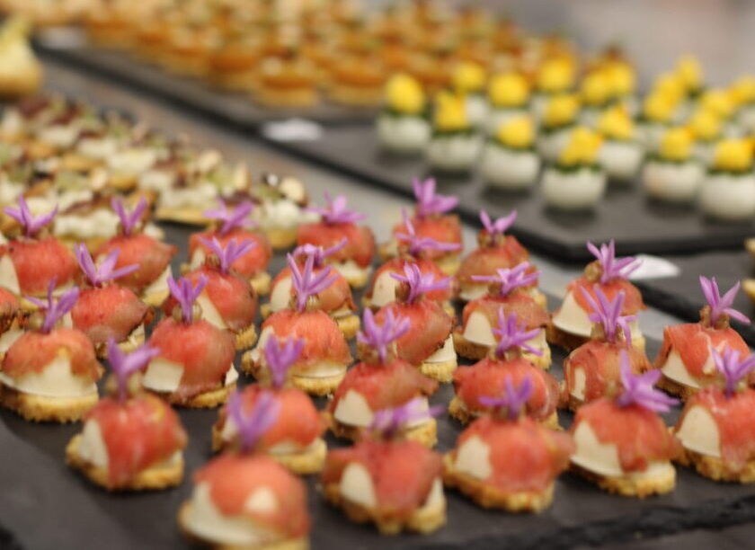Spring Summer 2025 canapes By Word of Mouth